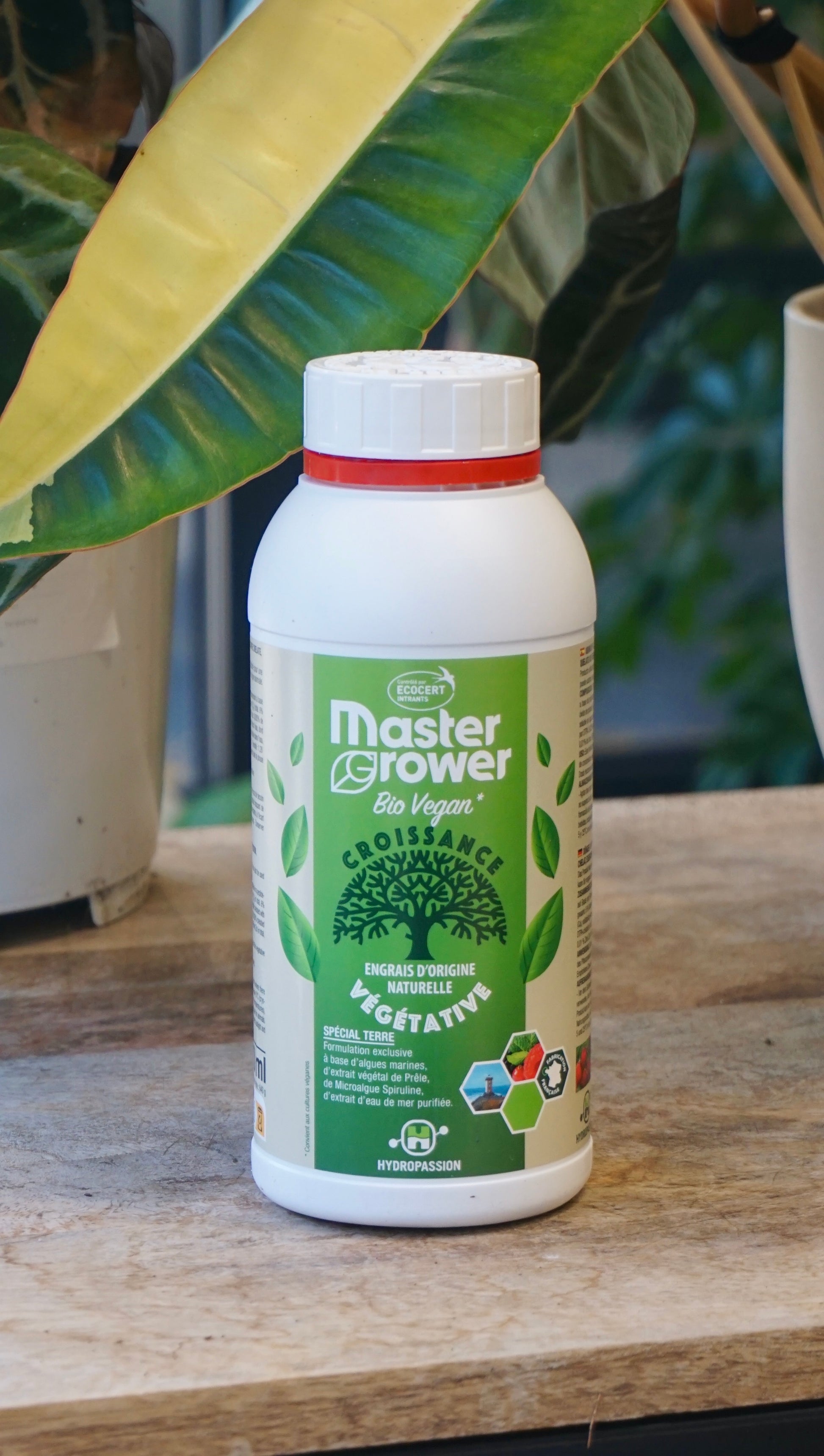 Engrais plantes vertes Master Grower Bio Vegan Hydropassion studio plantes d'intérieur fertilizer rare plant shop online pflanzen 500 ml bottle