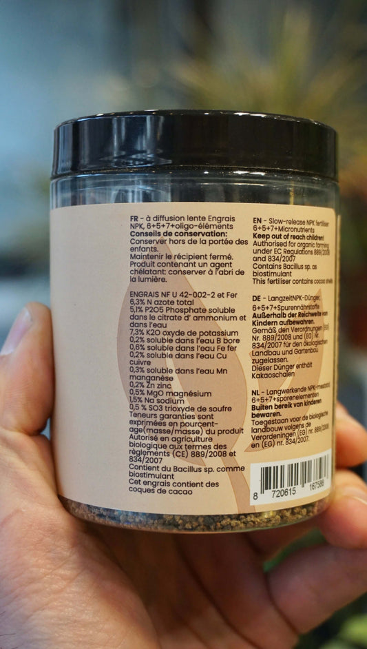 Engrais Plantes Vertes Libération Lente slow release sybotanica hydropassion hesi biobizz studio plantes rares jungle jardinerie strasbourg online pflanzen